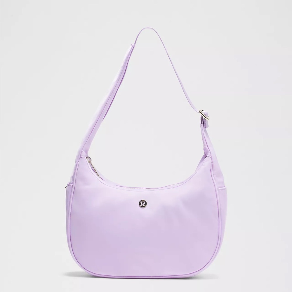 Lululemon City Essentials Shoulder Bag 4L- Lavender Frost/Gold